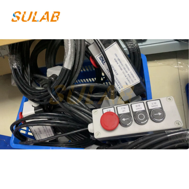 TKE Escalator Inspection Control Box with Emergency Stop Button Real-Time Fault Code Display and EN 81-20 Safety Standards