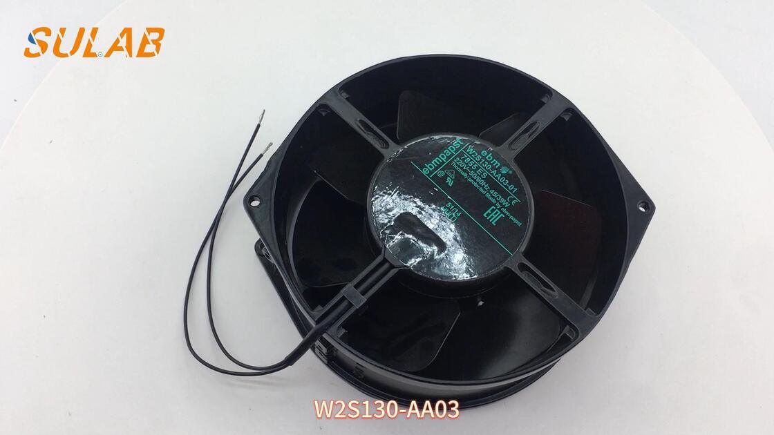 Ebmpapst Axial Fan For Elevator Cabinet Heat Dissipation And Electrical Component Cooling Spare Part W2S130‑AA03