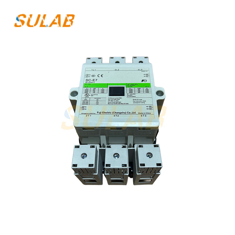 Elevator Electromagnetic Contactor SC-E7 for Reliable Power Circuit Switching with Good Arc Extinguishing and Stable Conductive Performance