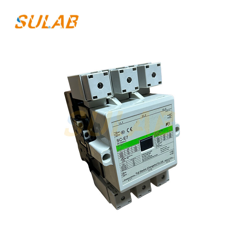 Elevator Electromagnetic Contactor SC-E7 for Reliable Power Circuit Switching with Good Arc Extinguishing and Stable Conductive Performance