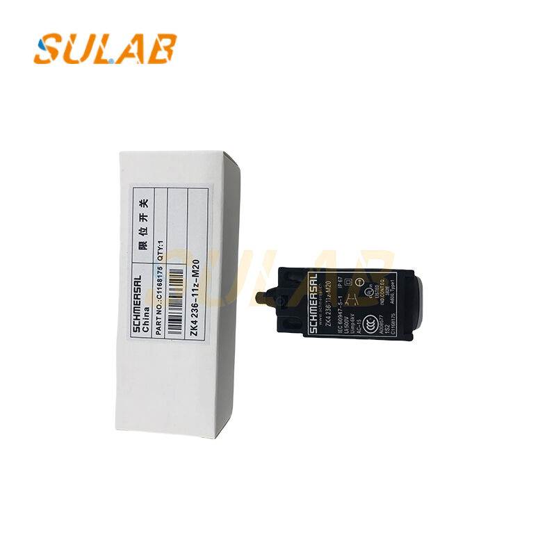 ZK4236-11Z-M20 Safety Limit Switch with 1NO+1NC Contacts IP67 Protection and M20 Cable Gland for Elevator Position Detection