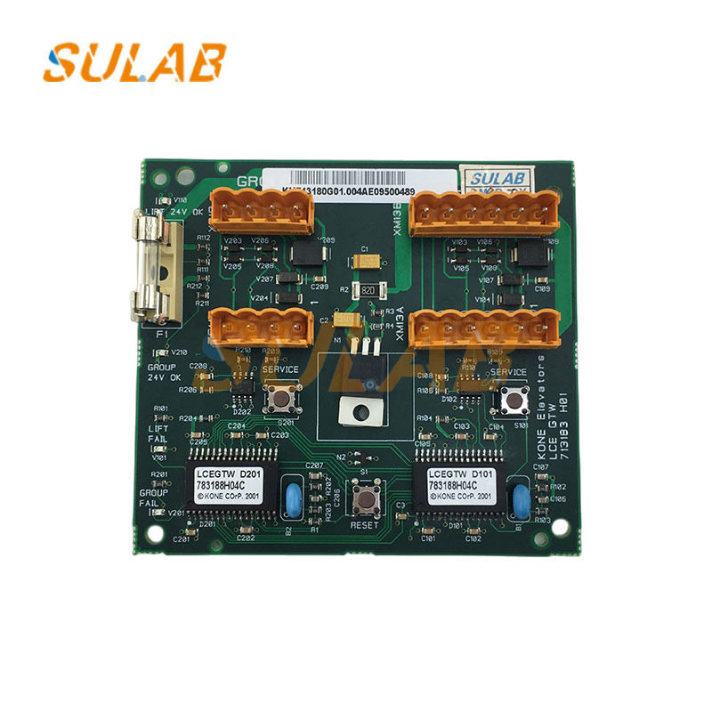 KONE LCEGTW Elevator Group Control PCB Board for Dual Lift Sync & Fast CAN Bus Transfer with Industrial-Grade Components KM713180G01