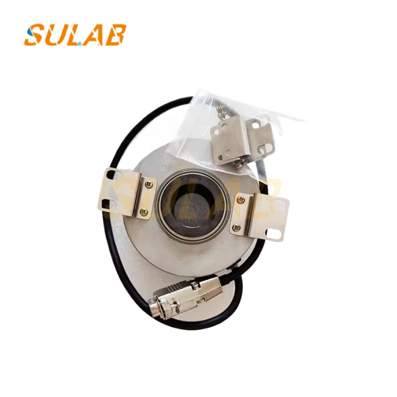 Tamagawa TS5246N167 Hollow Shaft Rotary Encoder with 8192 Pulses Per Revolution and DC 5V Power Supply for Elevator PMSM Traction Motor
