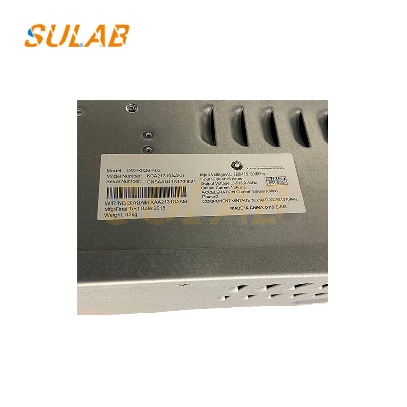 OTIS OVFR02B-403 ReGen Drive Inverter with Vector Closed-Loop Control and Energy Feedback Technology for Elevator Traction Motor