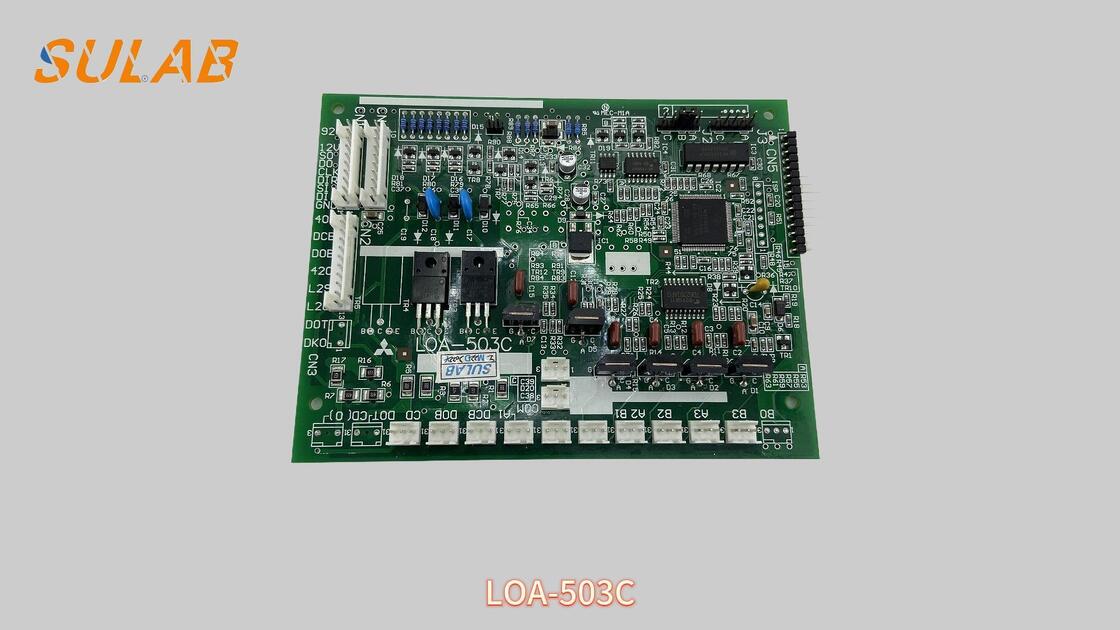 Mitsubishi LOA-503C Car Communication Board for SPVF Elevator with Serial Bus Communication and Indicator Lights