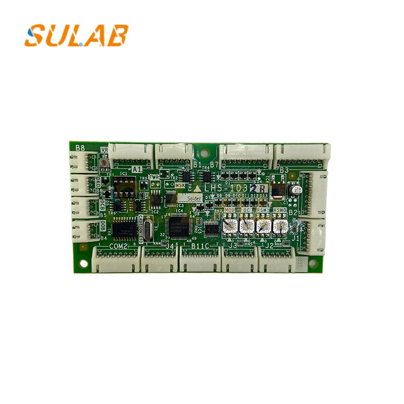 Mitsubishi LHS-1032B Elevator Communication PCB with Serial Communication Bus and Industrial PCB for Cabin Button Signal Expansion