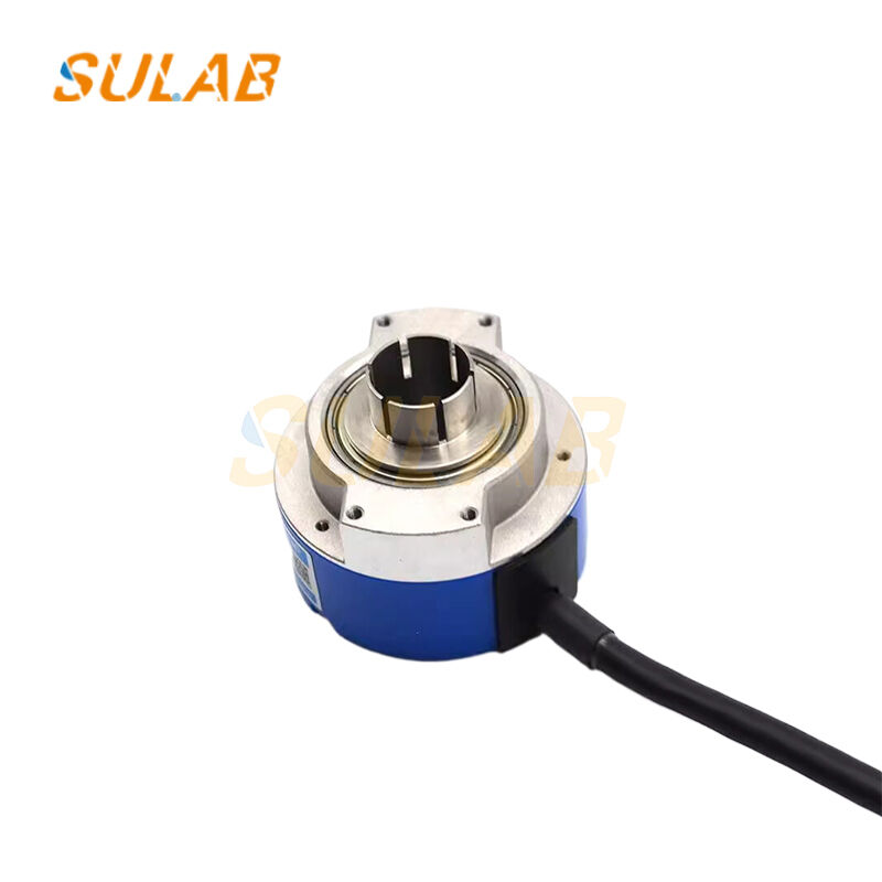 Tamagawa TS5246N478 Hollow Shaft Rotary Encoder with 8192 Pulses Anti-Vibration Structure for Elevator Traction Motor
