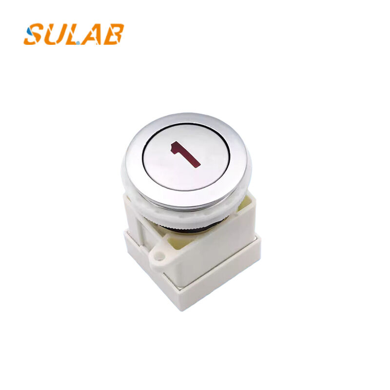 Round Elevator Push Button DC24V LED Light Call Button for LG Sigma Elevator COP LOP Panel