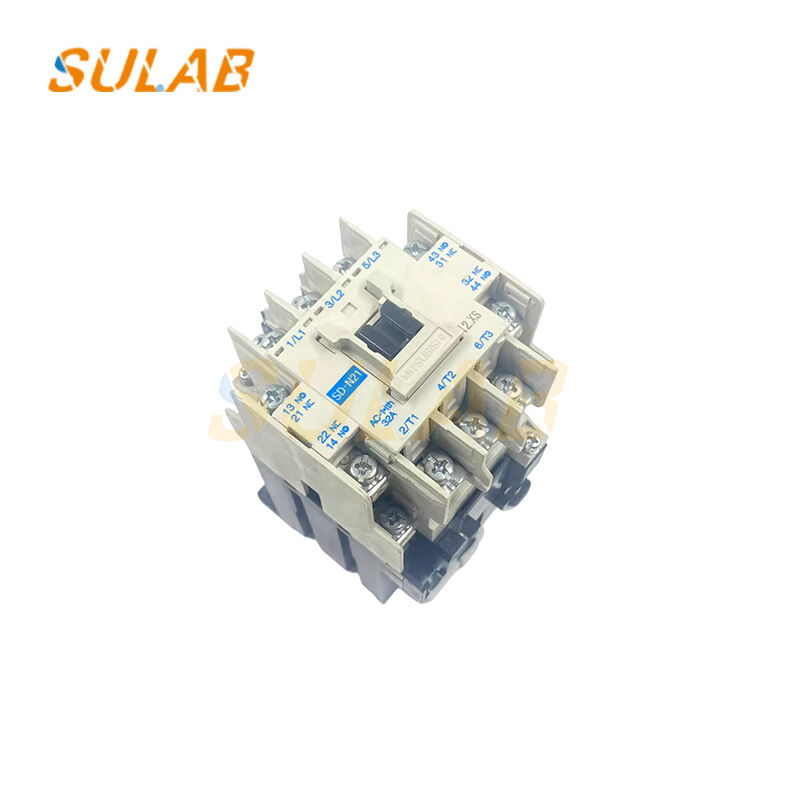 Mitsubishi Elevator Contactor SDN21 AC Magnetic Contactor with Silver Alloy Contacts and Compact Cabinet-Mount Design for Anti-Vibration Performance