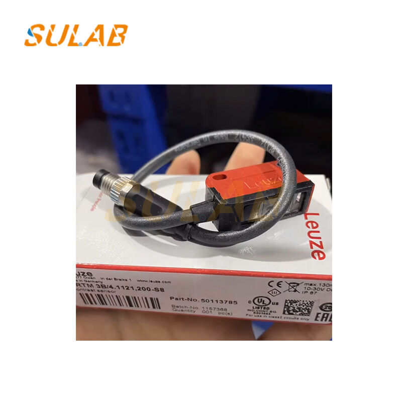 HT46C4P-M12 Photoelectric Sensor with Background Suppression IP67 & IP69K Protection and PNP Switching Output
