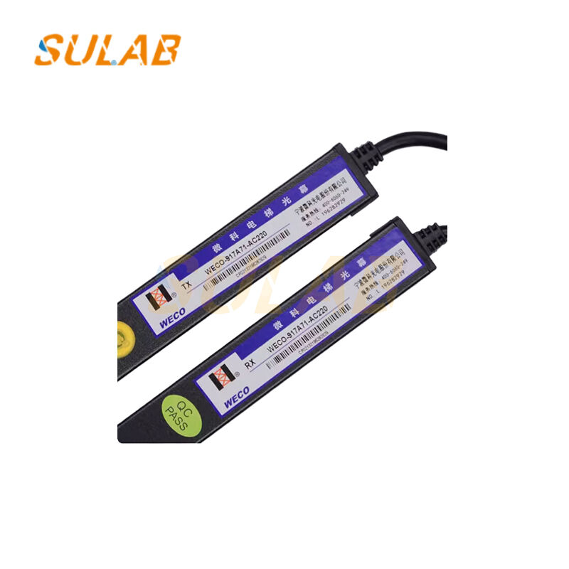 WECO-917A71-AC220 Elevator Light Curtain with 94 Beams Infrared Door Safety Sensor and IP54 Protection