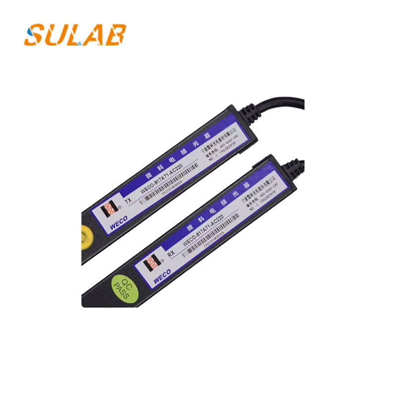 WECO-917A71-AC220 Elevator Light Curtain with 94 Beams Infrared Door Safety Sensor and IP54 Protection