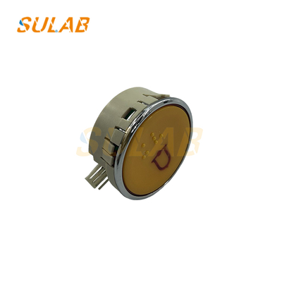 LG SIGM* AK-29B Round Elevator Push Button 30mm Stainless Steel