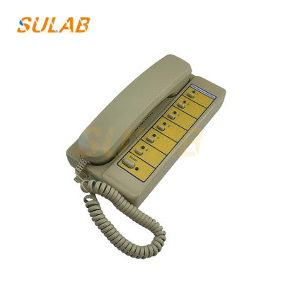 NKT12 Elevator Intercom Host with Six-Way Call Capacity 4-Wire System and DC 12V for Emergency Communication