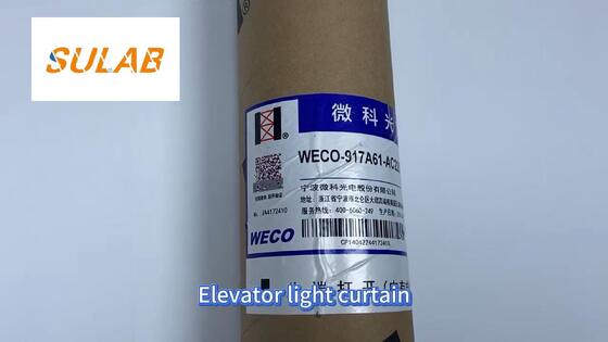 WECO Elevator Light Curtain For Car Door Anti‑Pinch Safety Protection Spare Part WECO 917A61‑AC220V
