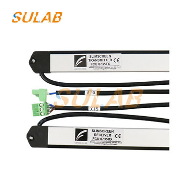 FCU07350740RX Elevator Light Curtain Receiver with High-Sensitivity Infrared and Dustproof Plastic Housing for Lift Car Door Anti-Clamp Protection