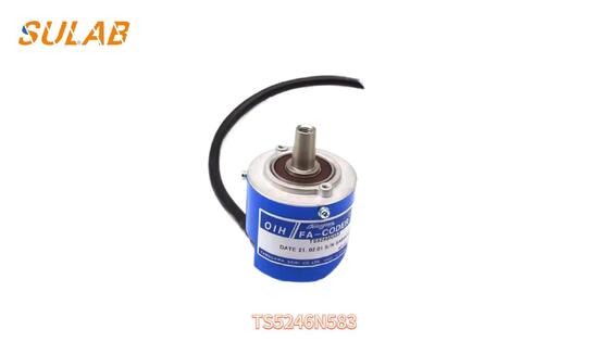 Tamagawa FA-CODER Elevator Incremental Encoder with 8192 Pulses per Revolution Hollow-Shaft Structure and DC 5V Power Supply