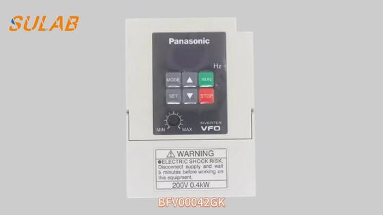 Panasonic BFV00042GK VFO Series 0.4kW 220V Inverter with PWM V/F Control for Elevator Door Operator Speed Controller